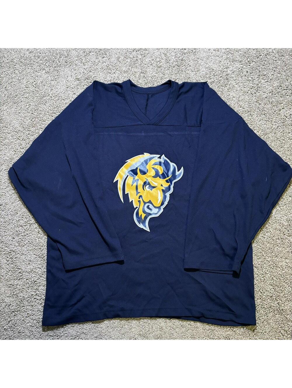 CCM Bloomington PrairieThunder Hockey Jersey UHL/IHL CHL #9 Navy Blue Men’s M